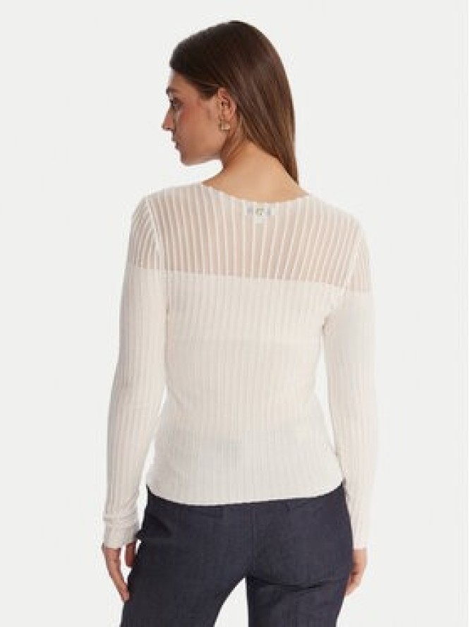 Guess Sweter W5BR62 Z0890 Écru Slim Fit