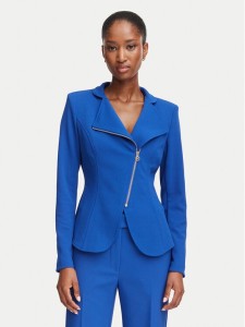Rinascimento Marynarka CFC0130203003 Niebieski Slim Fit