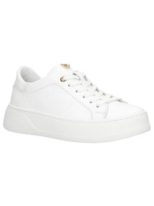 Wojas Skórzane sneakersy w kolorze białym rozmiar: 40