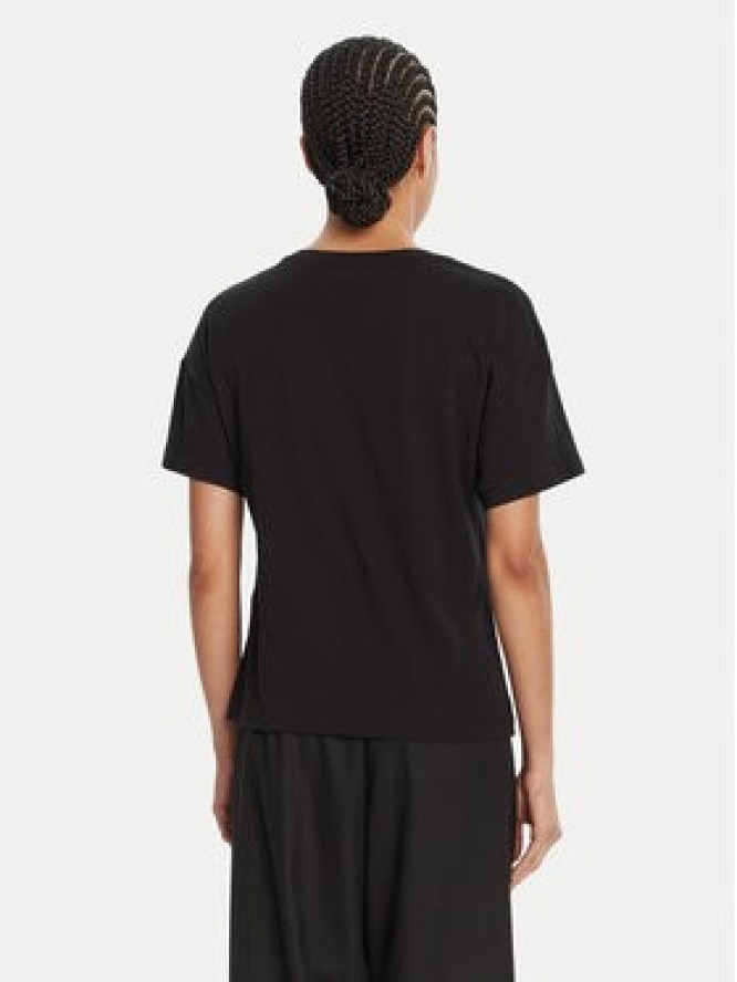 Liu Jo T-Shirt MF5416 JS923 Czarny Regular Fit