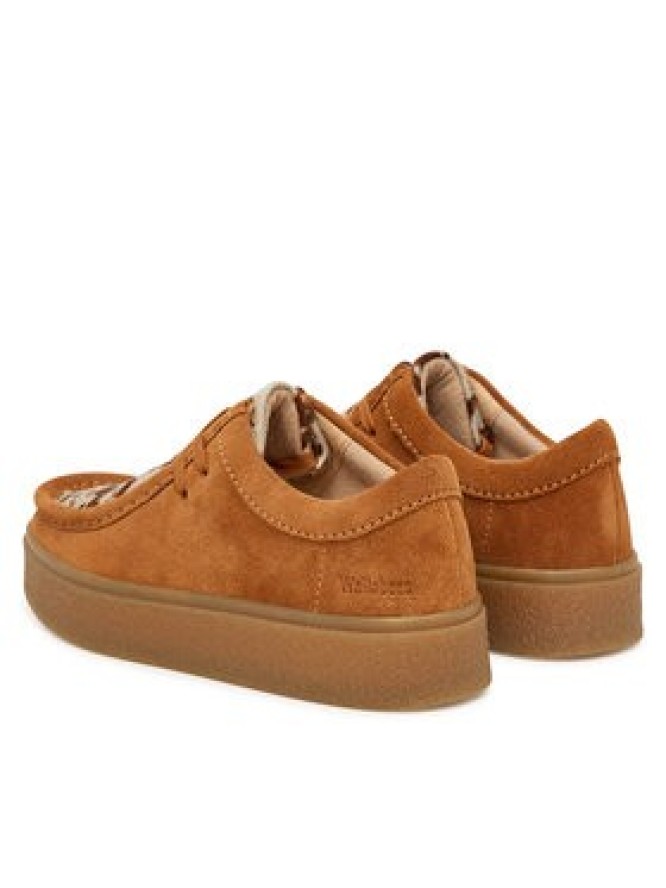 Clarks Półbuty Boxbee Walla. 26329295 Brązowy