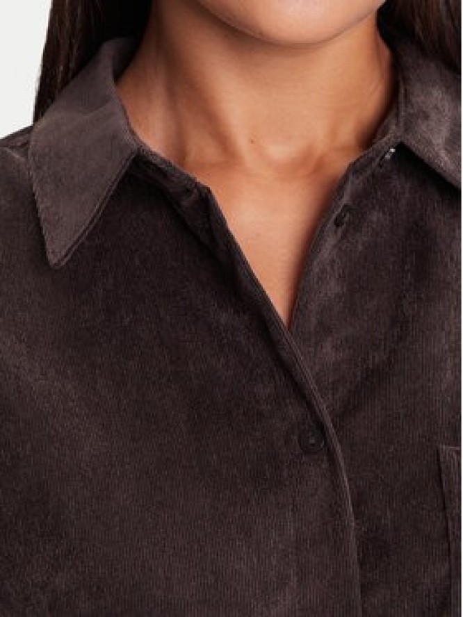 Vero Moda Koszula Sanne 10317194 Brązowy Oversize