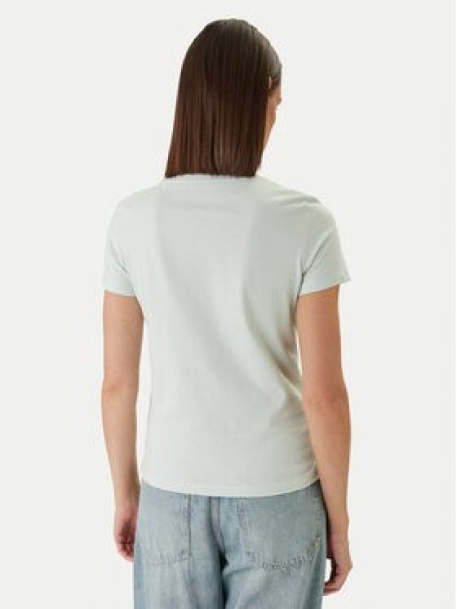 Guess T-Shirt W1YI1B I3Z14 Zielony Regular Fit