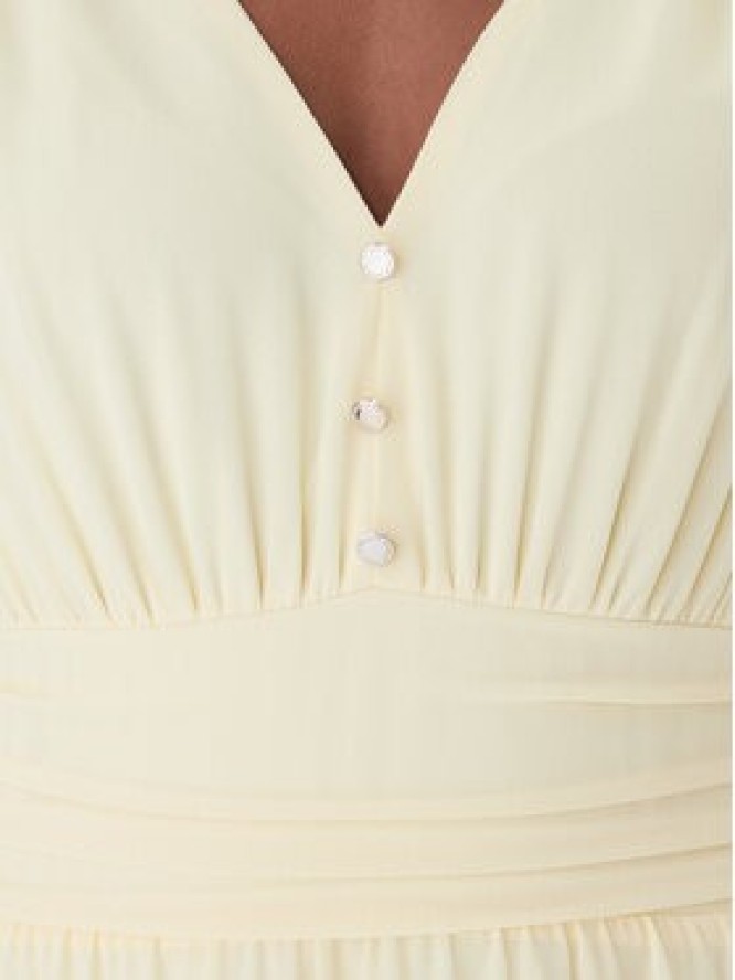 Morgan Sukienka wieczorowa 261-RLUCY Żółty Regular Fit