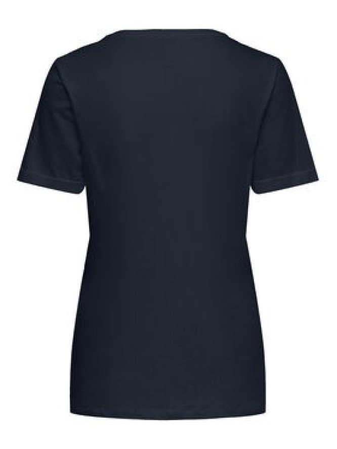 ONLY T-Shirt Kita 15244714 Granatowy Regular Fit