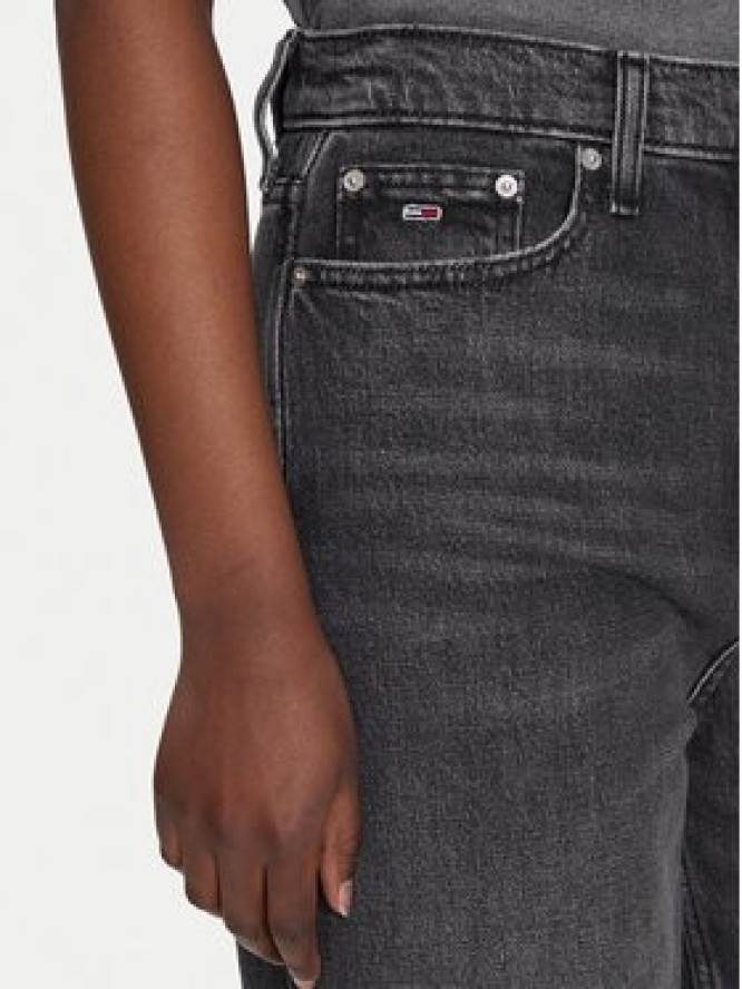 Tommy Jeans Jeansy Claire DW0DW20660 Szary Wide Leg