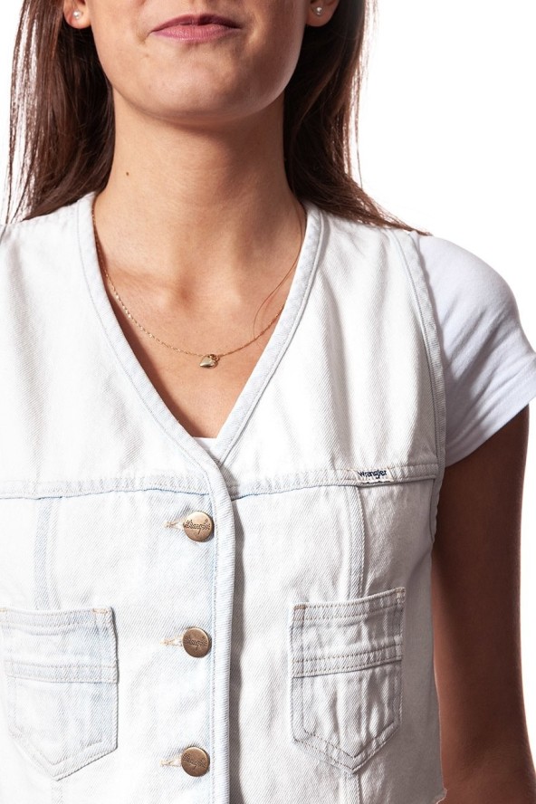 DAMSKA KAMIZELKA WRANGLER VEST ARUBA W411GP12A 112128750