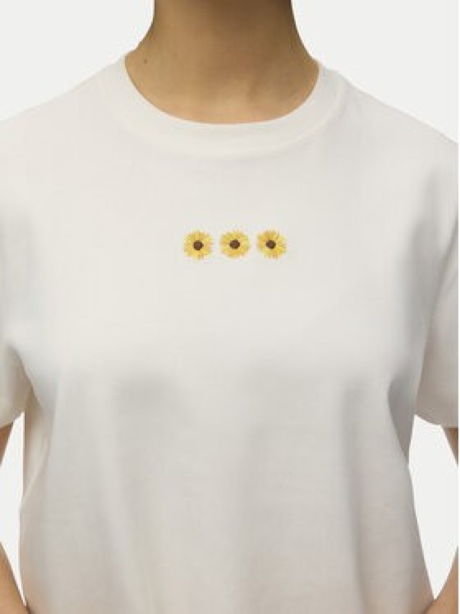Vero Moda T-Shirt Sara 10311633 Biały Regular Fit