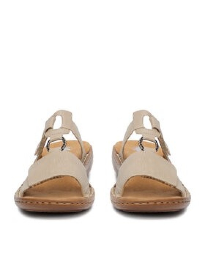 Rieker Klapki CEO-60885-62 Beżowy