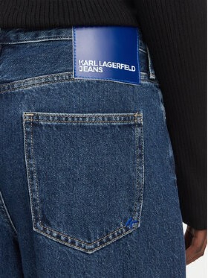 Karl Lagerfeld Jeans Jeansy B3W10067 Niebieski Wide Leg