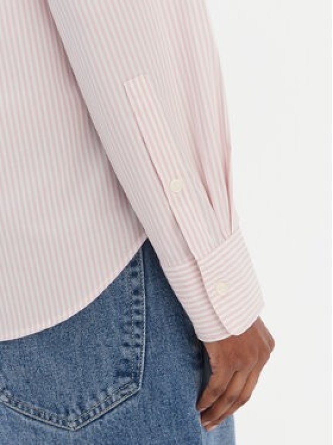 Tommy Hilfiger Koszula Ess WW0WW47169 Różowy Regular Fit