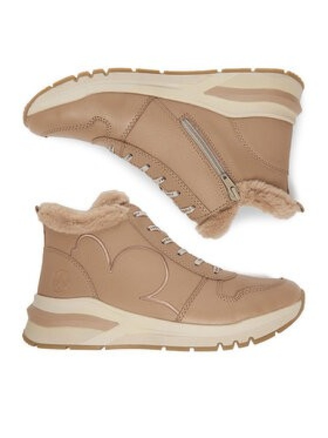 Rieker Trzewiki CEO-M6606-20 Beżowy