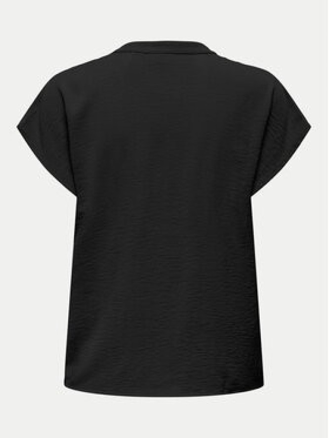 JDY Bluzka Pepper 15349346 Czarny Regular Fit