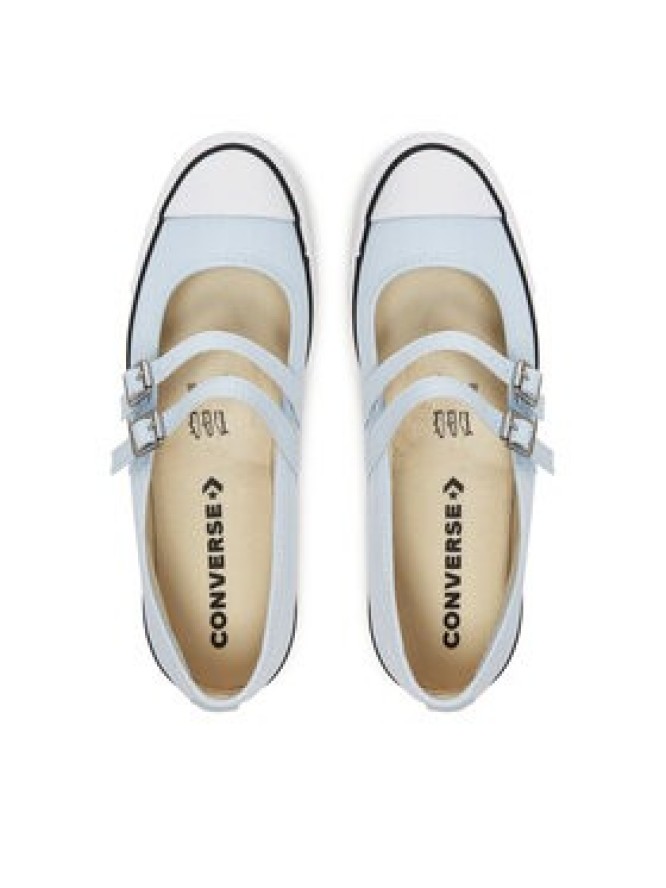 Converse Baleriny Chuck Taylor All Star Dainty Mary Jane A13799C Błękitny