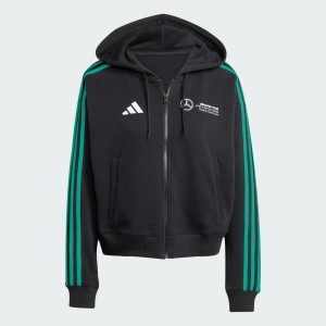 BLUZA Z KAPTUREM MERCEDES - AMG PETRONAS FORMULA ONE TEAM DNA FULL ZIP