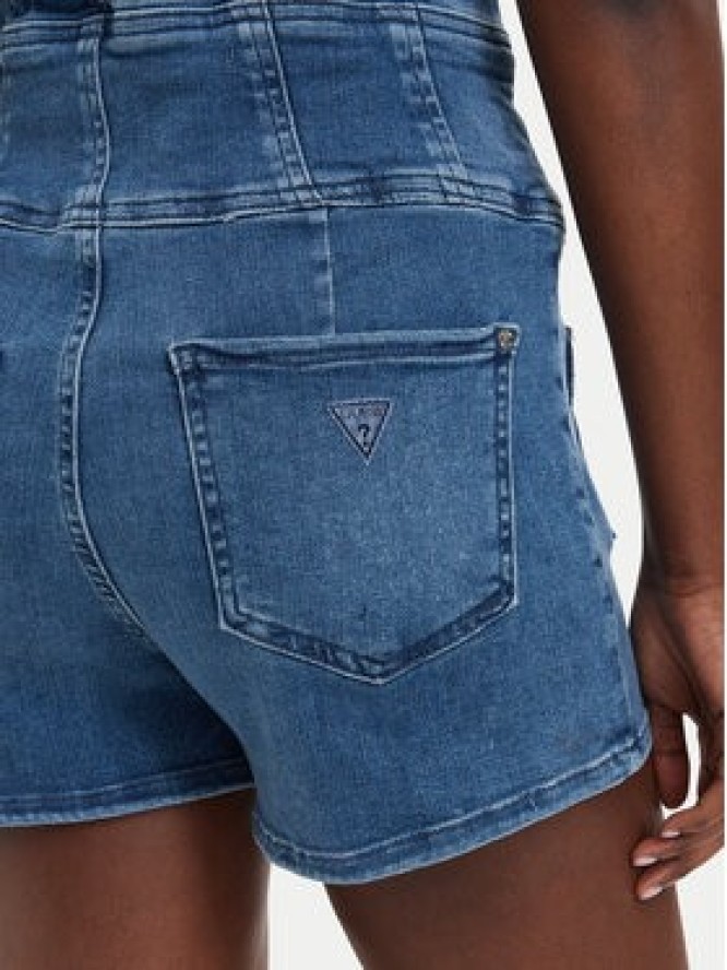 Guess Kombinezon W6GKA8 D1103 Niebieski Regular Fit