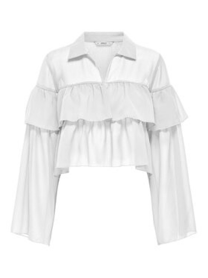 ONLY Bluzka Suzzi 15360661 Biały Regular Fit