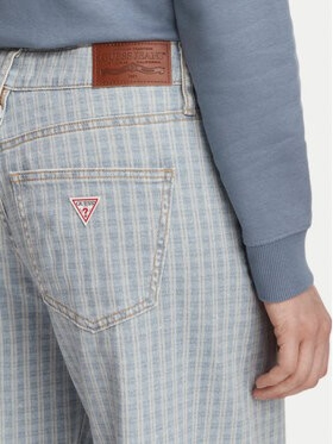Guess Jeans Jeansy W6YA0O D1182 Niebieski Wide Leg