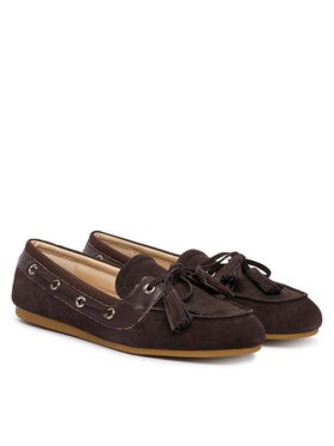 Liu Jo Mokasyny Skipper 03 SF6047 PX624 Brązowy ciemny