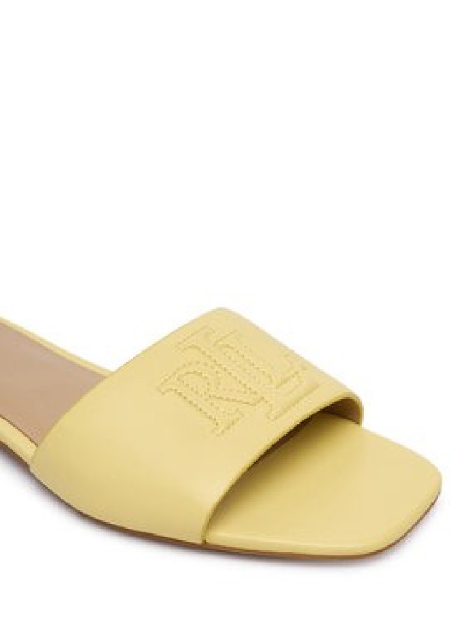 LAUREN RALPH LAUREN Klapki 802959143012 Żółty