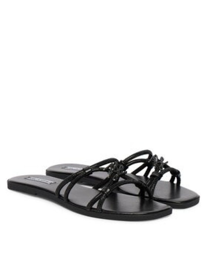 KARL LAGERFELD Klapki Olympia II KL87406 Czarny