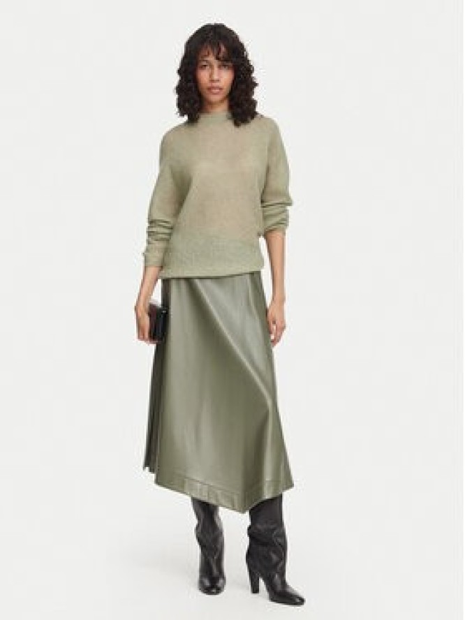 BOSS Sweter Fewena 50564438 Zielony jasny Relaxed Fit