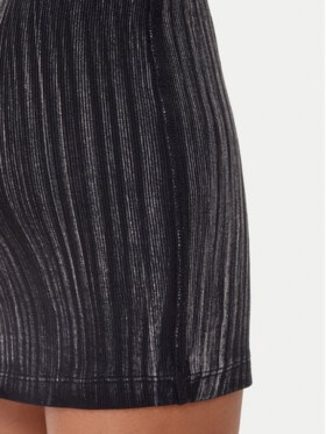 Guess Jeans Spódnica mini W5BD1H KCTT1 Szary Slim Fit