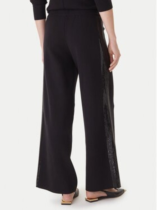 LOLA CASADEMUNT Spodnie materiałowe LF2514003 Czarny Regular Fit