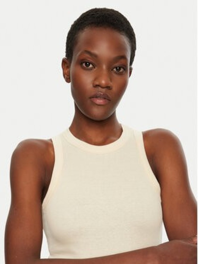 IVY OAK Sukienka codzienna Kristyna IO1100X7656 Beżowy Regular Fit