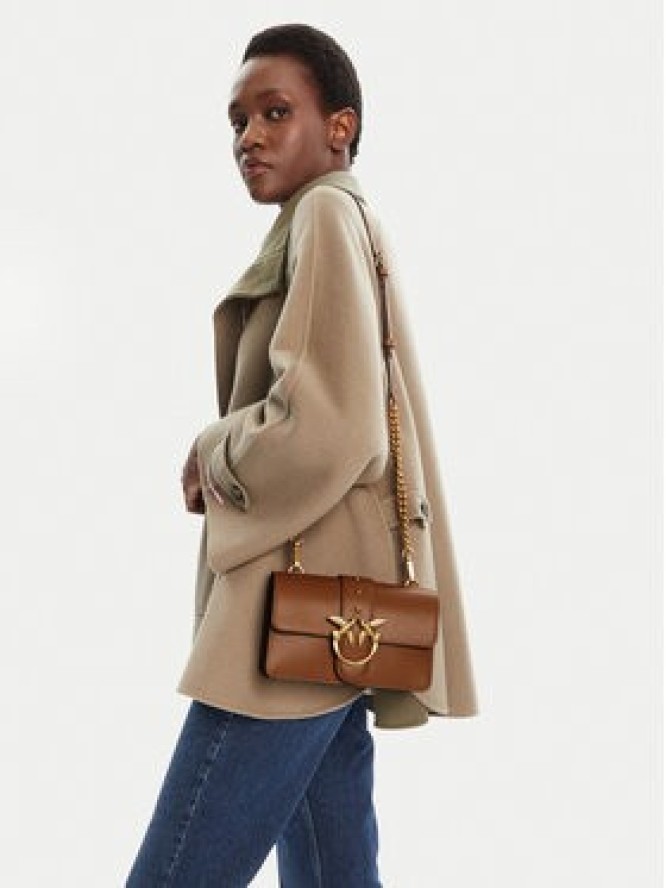 PINKO Torebka Love One Mini ST.CL Al 25-26 PLTT 105856 A0F1 Brązowy