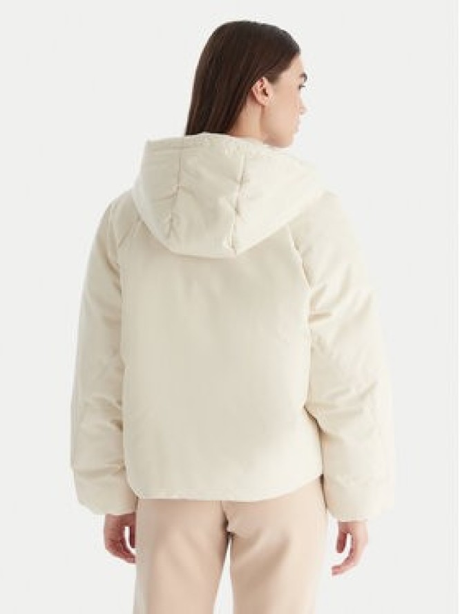 Guess Kurtka zimowa V5BL07 WGLW2 Écru Relaxed Fit