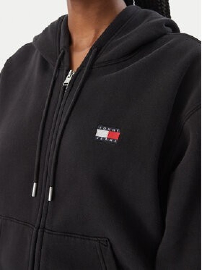 Tommy Jeans Bluza Badge DW0DW23529 Czarny Regular Fit
