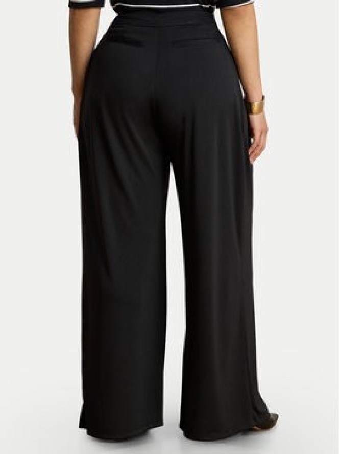 LAUREN RALPH LAUREN Spodnie materiałowe Chabrell 200980217001 Czarny Wide Leg