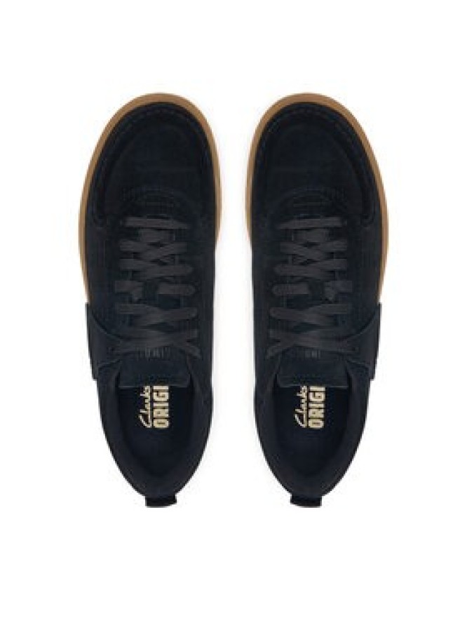 Clarks Sneakersy Boxbee Lace. 26328114 Czarny