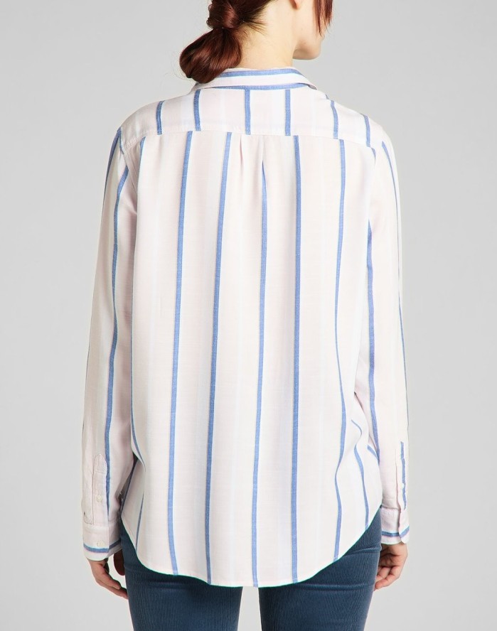 LEE ONE POCKET SHIRT DAMSKA KOSZULA DŁUGI RĘKAW PALE LILAC L45TXDSU 112140167