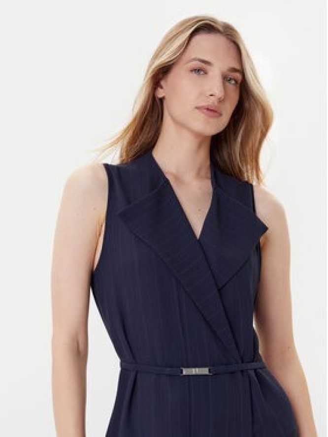 BOSS Sukienka koktajlowa Dimosa 50548494 Granatowy Regular Fit