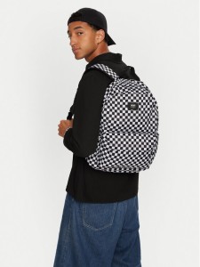 Vans Plecak Old Skool Check Backpack VN000H4XY281 Czarny