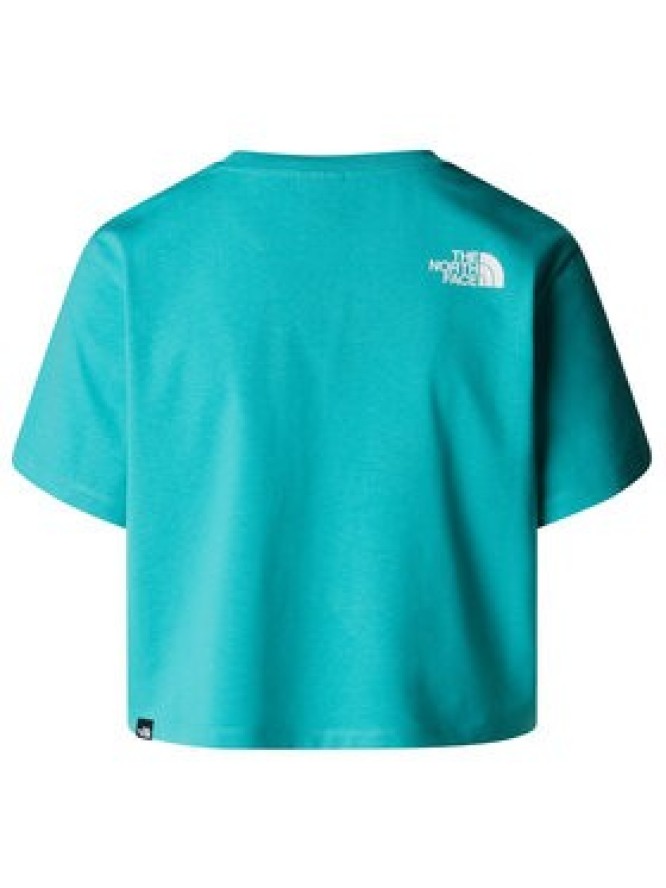 The North Face T-Shirt Simple Dome NF0A87U4 Niebieski Loose Fit