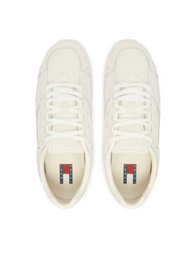 Tommy Jeans Sneakersy Archive '97 Lite Leather EN0EN02942 Biały