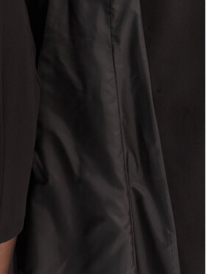 Rinascimento Płaszcz przejściowy CFC0126730003 Czarny Regular Fit