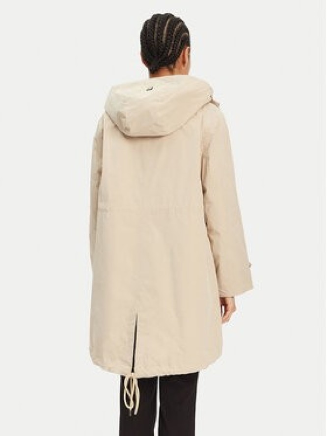 Geox Kurtka przeciwdeszczowa Claudin P W5522P T3070 F5248 Écru Regular Fit