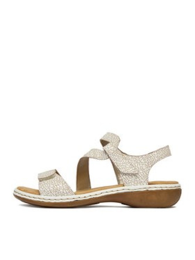 Rieker Sandały CEO-659C7-81 Beżowy