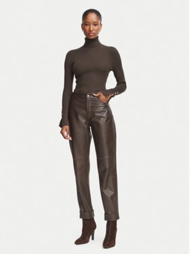 Guess Golf W6BR29 Z1417 Brązowy ciemny Slim Fit