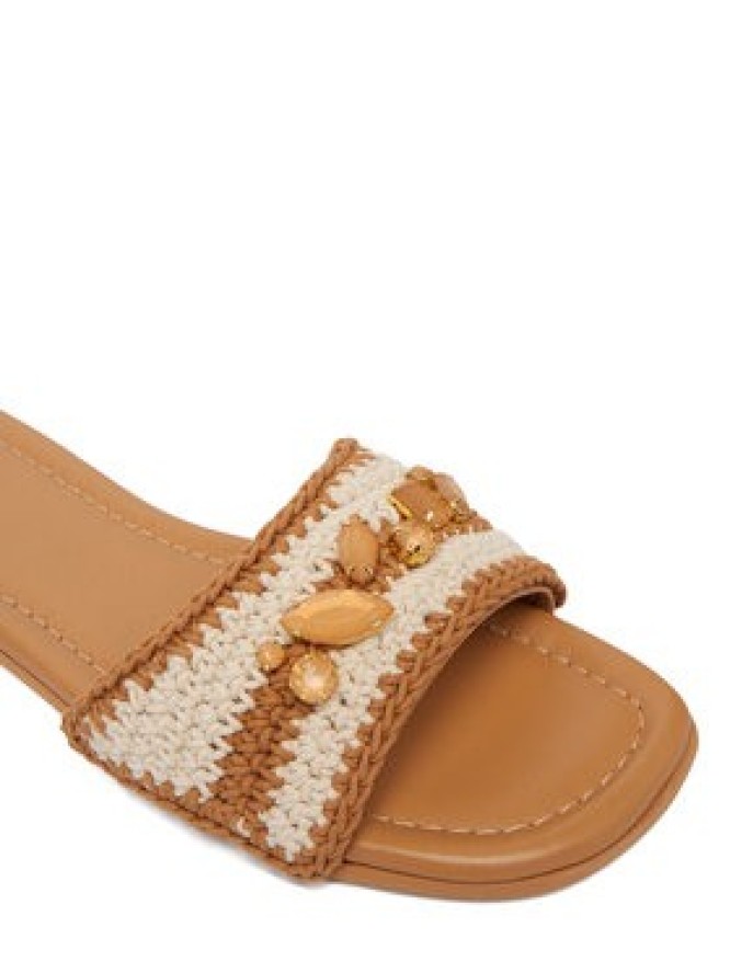 Inuikii Klapki Woven Cali 1014.003.0041.164 Kremowy
