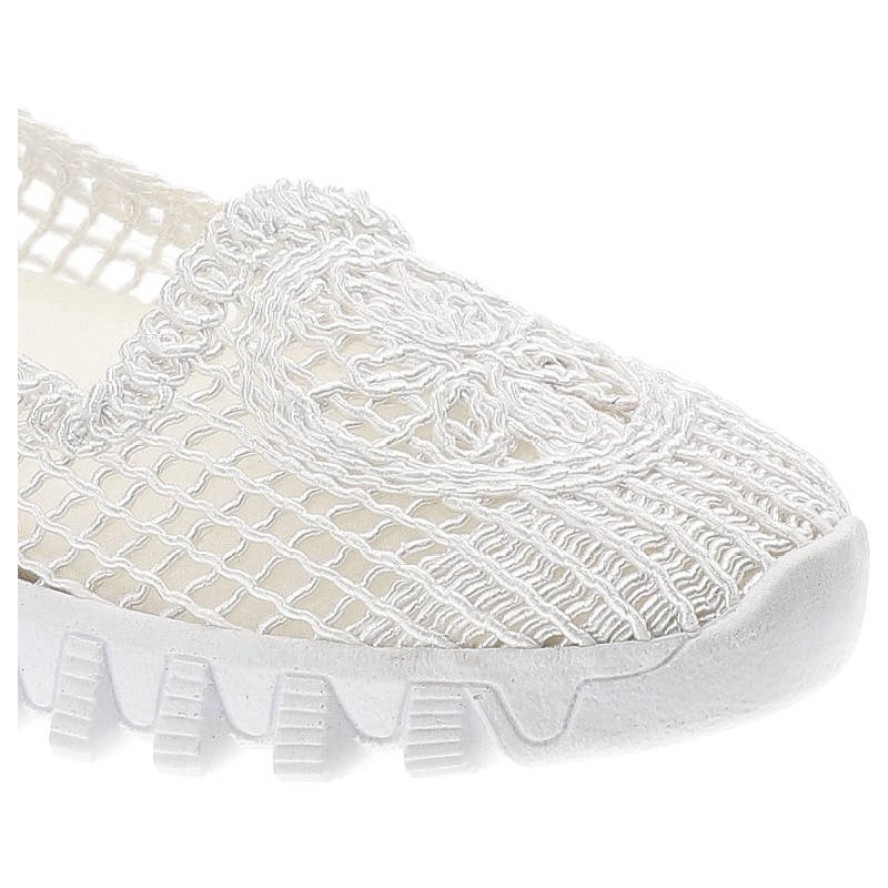 Białe Półbuty New Performance Damskie Wygodne Obuwie