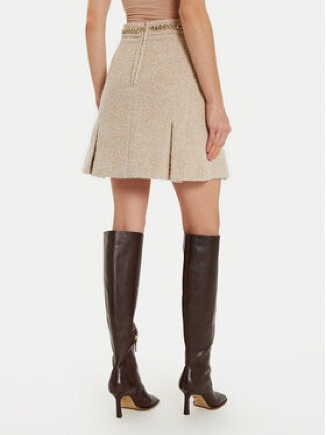 Marciano Guess Spódnica mini Helene 4BGD08 7186A Beżowy Regular Fit