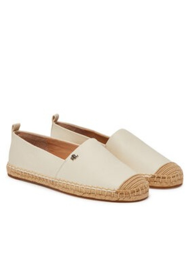 LAUREN RALPH LAUREN Espadryle Cameryn IV 802905304003 Biały