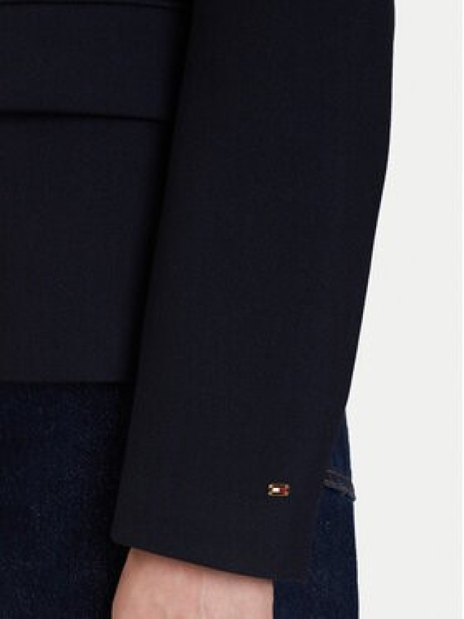 Tommy Hilfiger Marynarka WW0WW46660 Granatowy Slim Fit