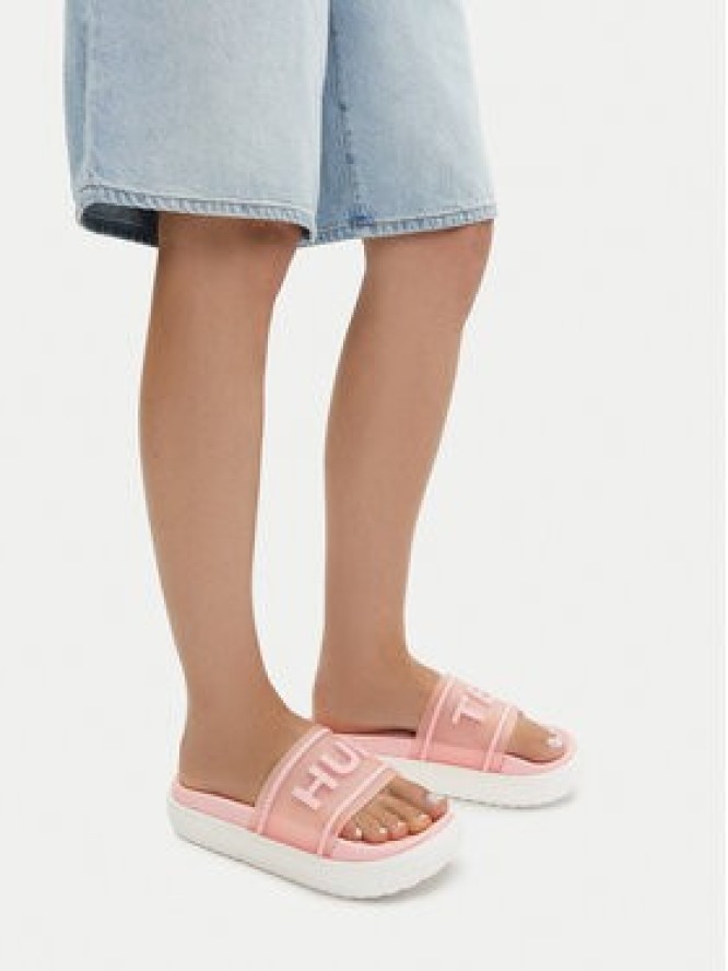 Hunter Klapki HU88895A Różowy