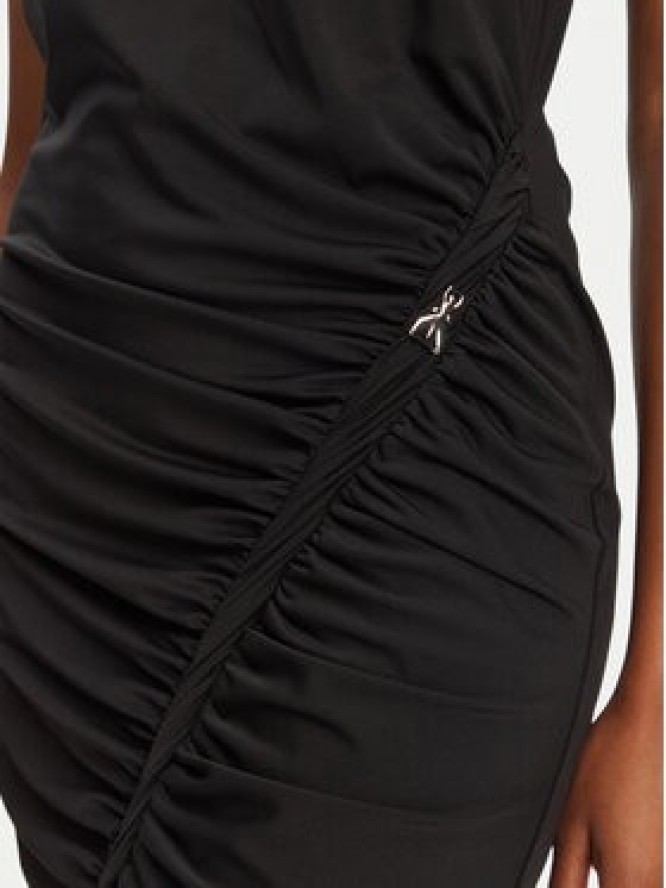 Patrizia Pepe Sukienka codzienna 2A2871/J294-K103 Czarny Regular Fit